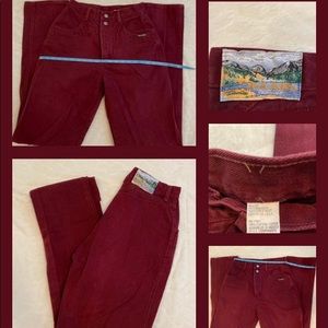 Vintage Maroon Rockies